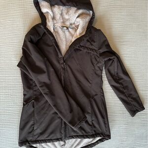 Women's Black Hooded Jacket